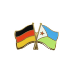 Deutschland + Dschibuti Freundschaftspin