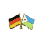 Deutschland + Dschibuti Freundschaftspin