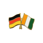 Deutschland + Elfenbeinküste Freundschaftspin