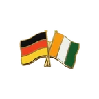Deutschland + Elfenbeinküste Freundschaftspin
