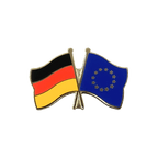 Deutschland + Europäische Union EU Freundschaftspin