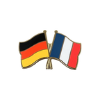 Allemagne + France Pin's drapeaux croisés