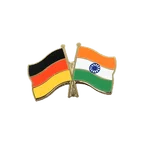 Deutschland + Indien Freundschaftspin