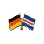 Deutschland + Kap Verde Freundschaftspin