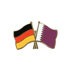 Deutschland + Katar Freundschaftspin