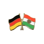 Deutschland + Kurdistan Freundschaftspin