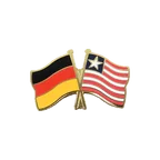 Deutschland + Liberia Freundschaftspin