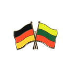 Deutschland + Litauen Freundschaftspin