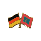 Deutschland + Malediven Freundschaftspin