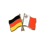 Deutschland + Malta Freundschaftspin