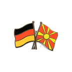Deutschland + Mazedonien Freundschaftspin
