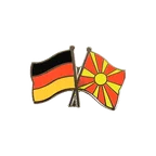 Deutschland + Mazedonien Freundschaftspin