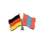 Deutschland + Mongolei Freundschaftspin
