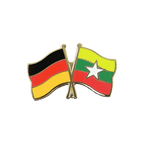 Deutschland + Myanmar Freundschaftspin