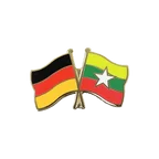 Deutschland + Myanmar Freundschaftspin