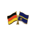 Deutschland + Nauru Freundschaftspin