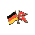 Deutschland + Nepal Freundschaftspin
