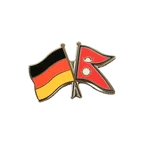 Deutschland + Nepal Freundschaftspin