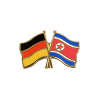 Deutschland + Nordkorea Freundschaftspin