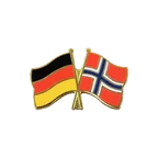 Deutschland + Norwegen Freundschaftspin