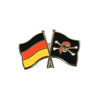 Deutschland + Pirat Kopftuch Freundschaftspin