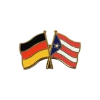 Deutschland + Puerto Rico Freundschaftspin