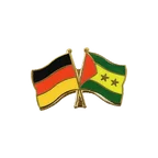 Deutschland + Sao Tome & Principe Freundschaftspin