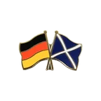 Deutschland + Schottland navy Freundschaftspin