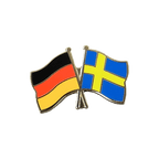 Deutschland + Schweden Freundschaftspin