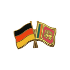 Deutschland + Sri Lanka Freundschaftspin