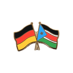 Deutschland + Südsudan Freundschaftspin
