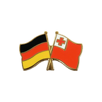 Deutschland + Tonga Freundschaftspin