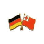 Deutschland + Tonga Freundschaftspin