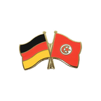Deutschland + Tunesien Freundschaftspin