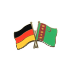 Deutschland + Turkmenistan Freundschaftspin