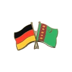 Deutschland + Turkmenistan Freundschaftspin