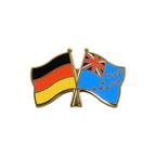 Deutschland + Tuvalu Freundschaftspin