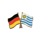 Deutschland + Uruguay Freundschaftspin