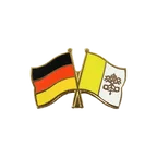 Deutschland + Vatikan Freundschaftspin