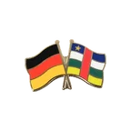 Deutschland + Zentralafrikanische Republik Freundschaftspin