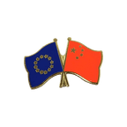 EU + China Freundschaftspin