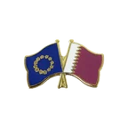 EU + Katar Freundschaftspin