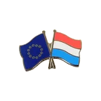 EU + Luxemburg Freundschaftspin