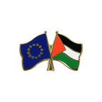 EU + Palästina Freundschaftspin