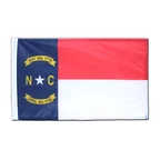 Caroline du Nord (North Carolina) - Petit drapeau 30 x 45 cm