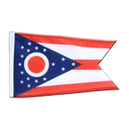 Ohio Flagge 30 x 45 cm