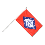 Arkansas Stockflagge PRO 30 x 45 cm
