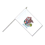 Illinois Stockflagge PRO 30 x 45 cm