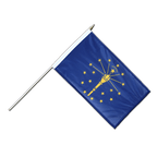 Indiana Stockflagge PRO 30 x 45 cm
