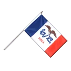 Iowa Stockflagge PRO 30 x 45 cm